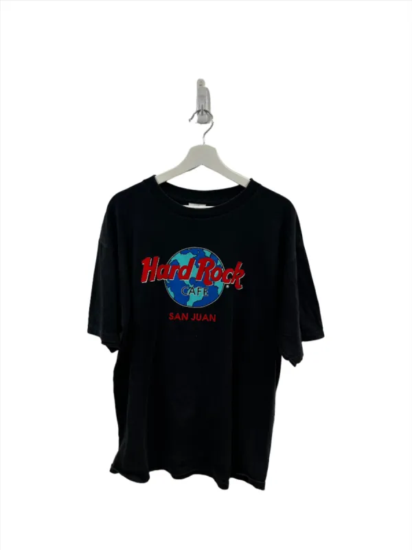 Z - Vintage Hard Rock Cafe San Juan Logo Tee made by Hard Rock Cafe