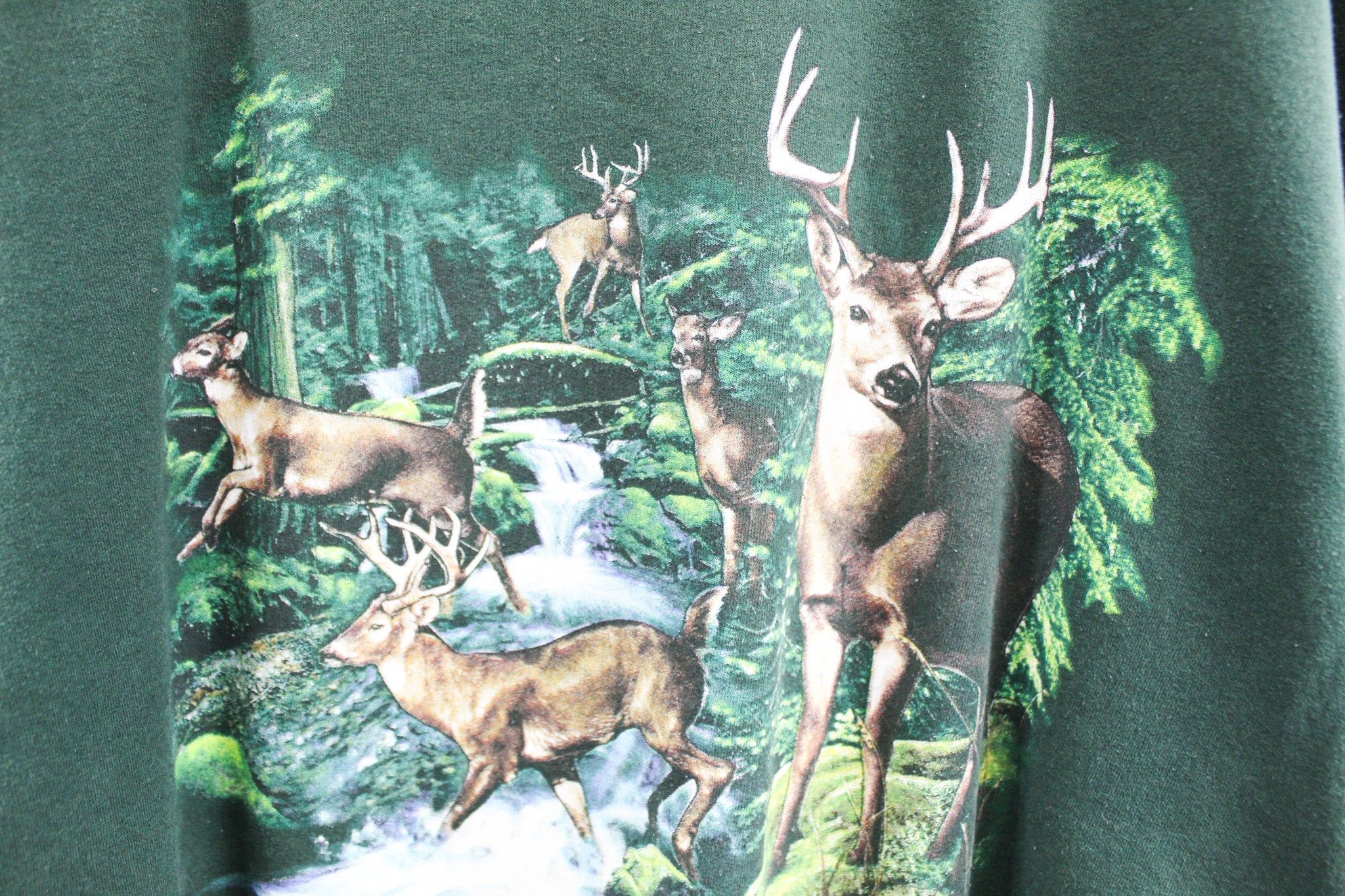 Vintage Deers In Forest Crewneck sold by HG Vintage product image thumbnail 2