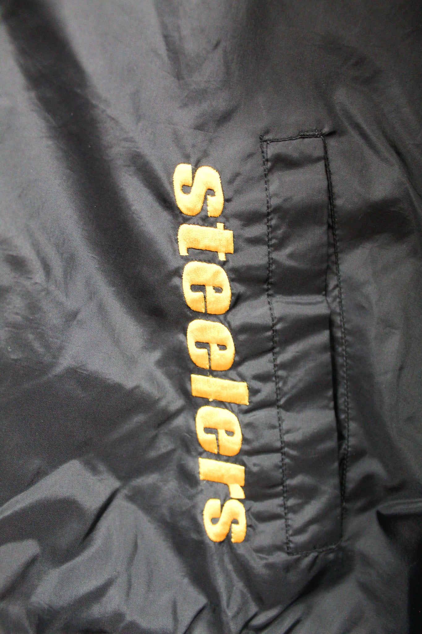 Vintage Reebok X NFL Pittsburgh Steelers Windbreaker sold by HG Vintage product image thumbnail 3