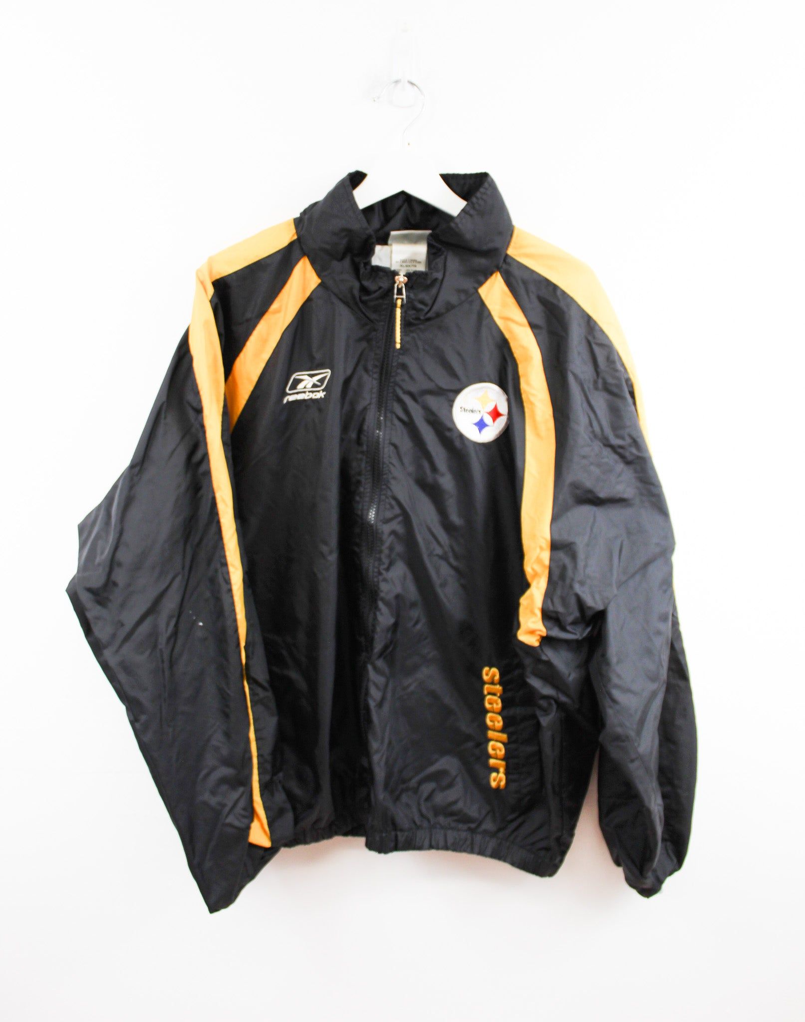 Vintage Reebok X NFL Pittsburgh Steelers Windbreaker sold by HG Vintage