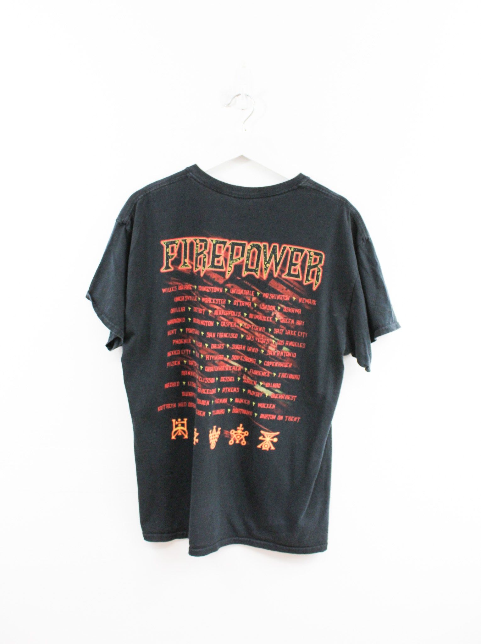 Judas Priest Fire Power Tour Tee sold by HG Vintage product image thumbnail 3