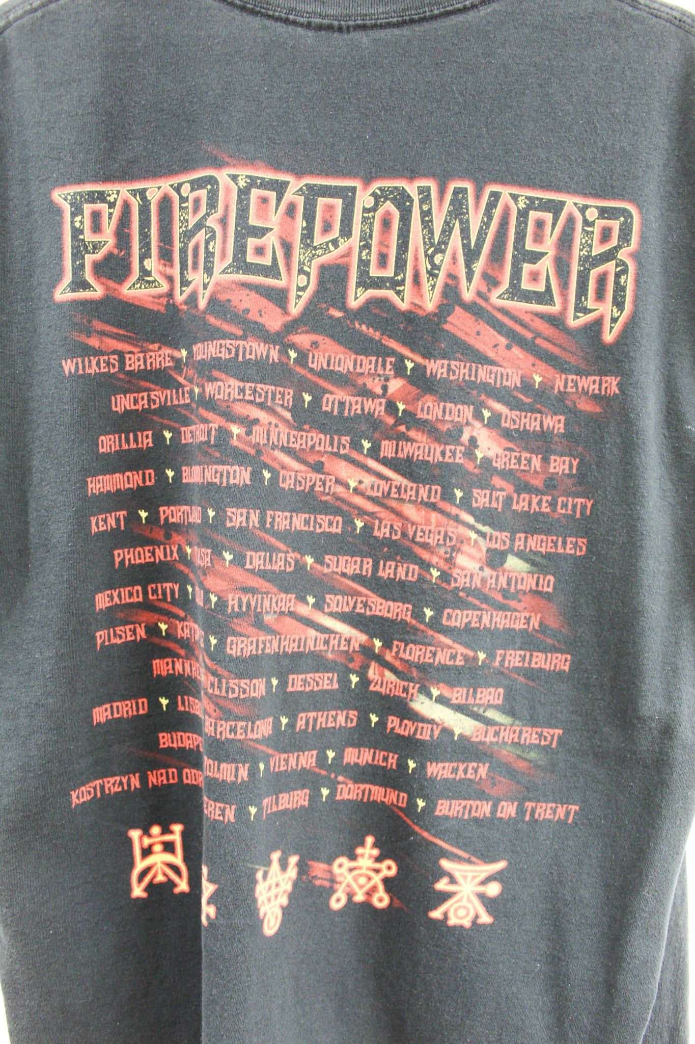 Judas Priest Fire Power Tour Tee sold by HG Vintage product image thumbnail 4