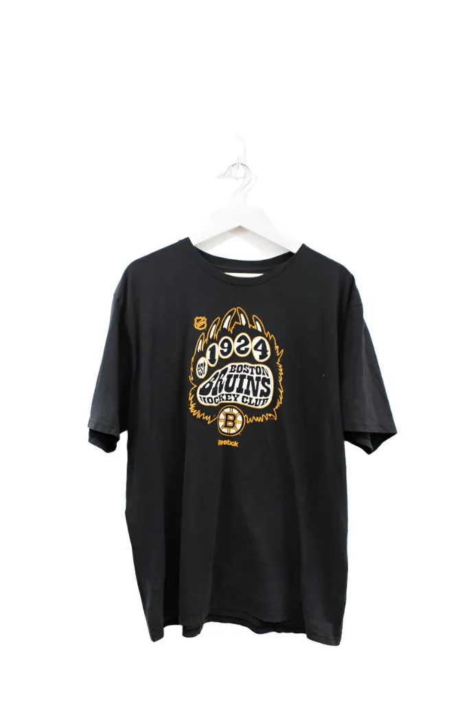 Z - Reebok NHL Boston Bruins Bear Paw Since 1924 Graphic Tee sold by HG Vintage
