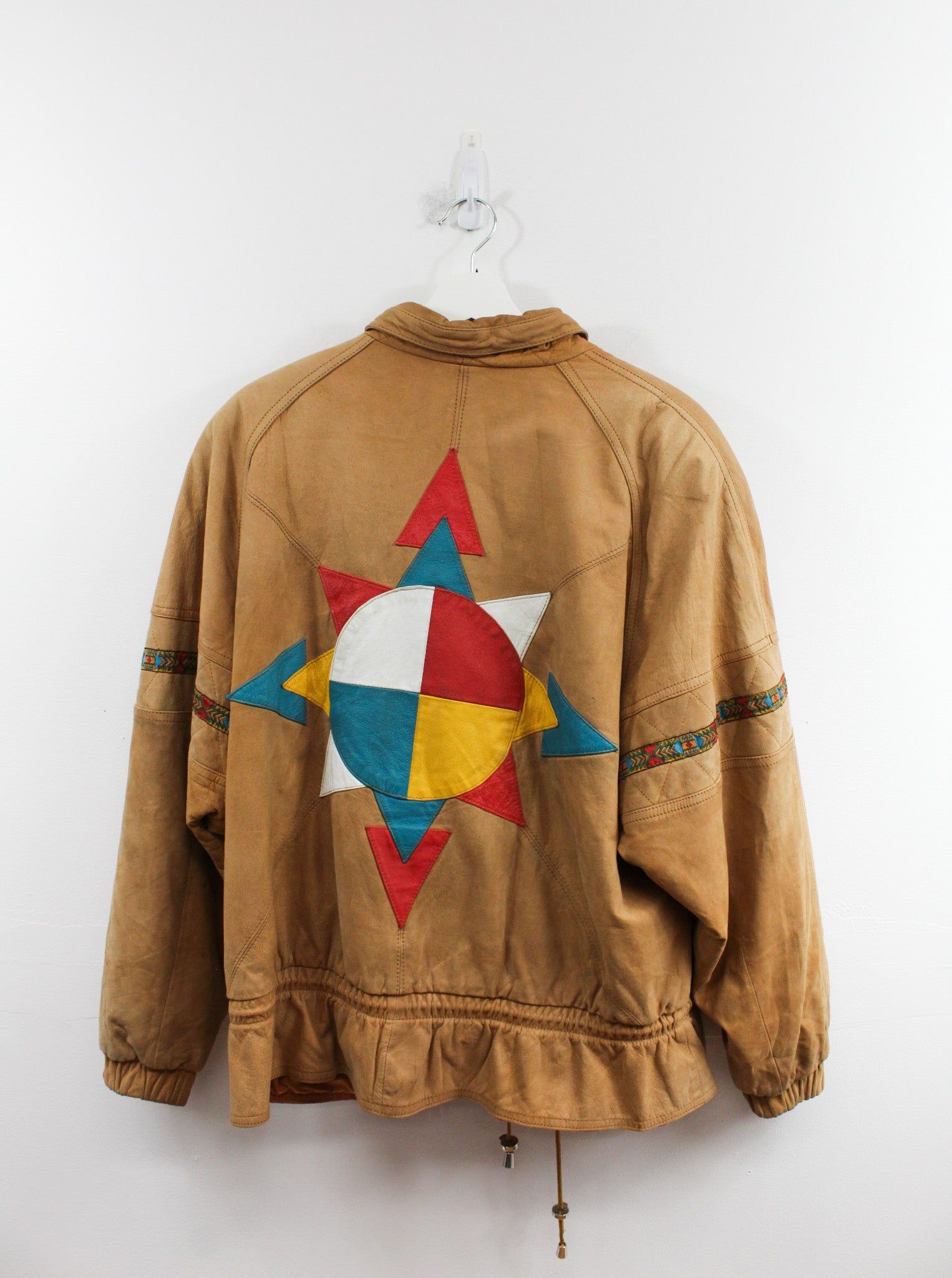 Vintage Suede Fringes Zip Up Jacket sold by HG Vintage product image thumbnail 3