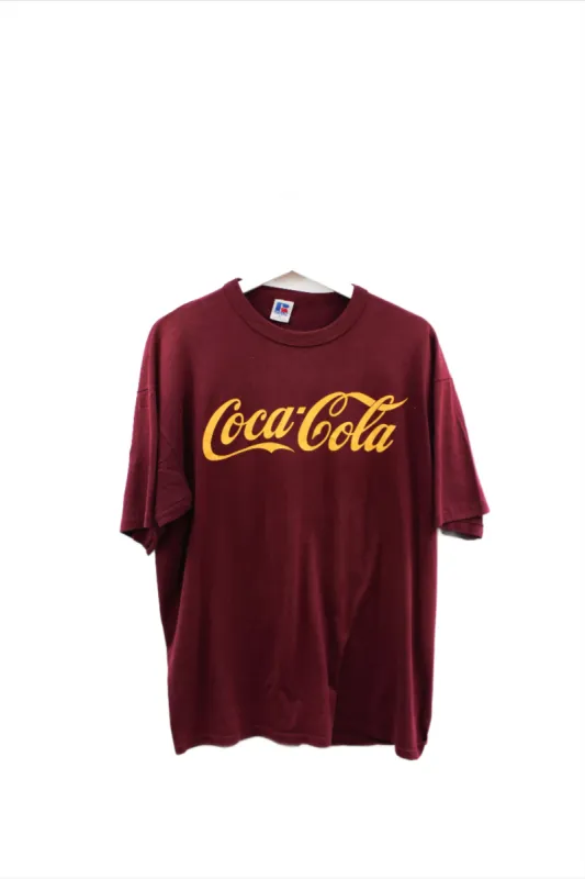 Z - Vintage Russell Athletics Coca Cola Jersey Tee sold by HG Vintage