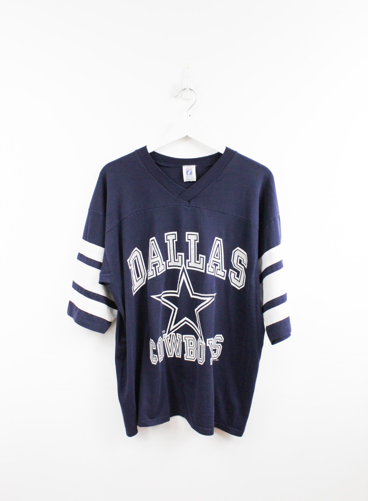 Logo 7 X NFL Dallas Cowboys Logo Jersey Tee sold by HG Vintage