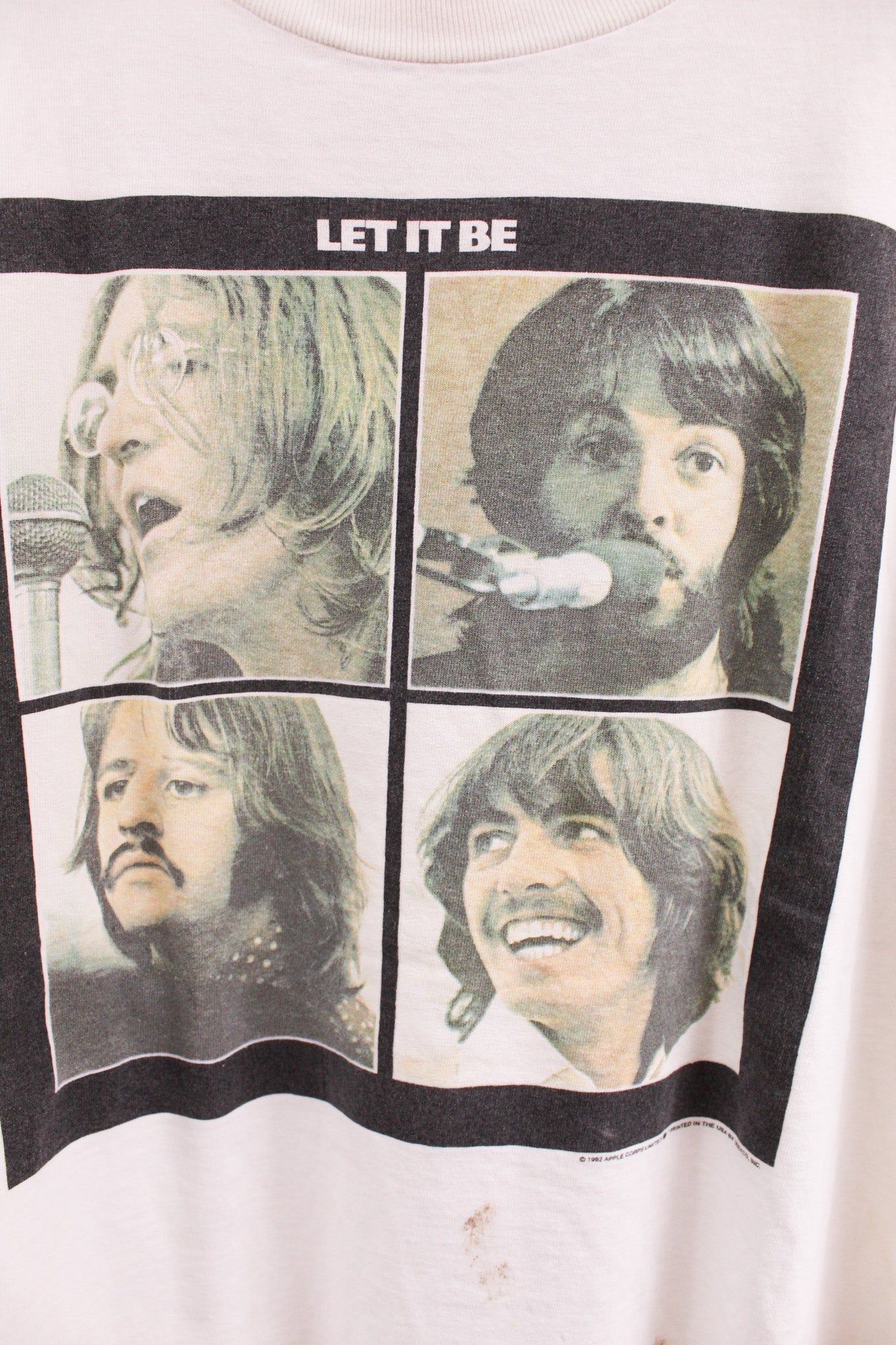 Vintage 1992 Beatles Let It Be Tee sold by HG Vintage product image thumbnail 2