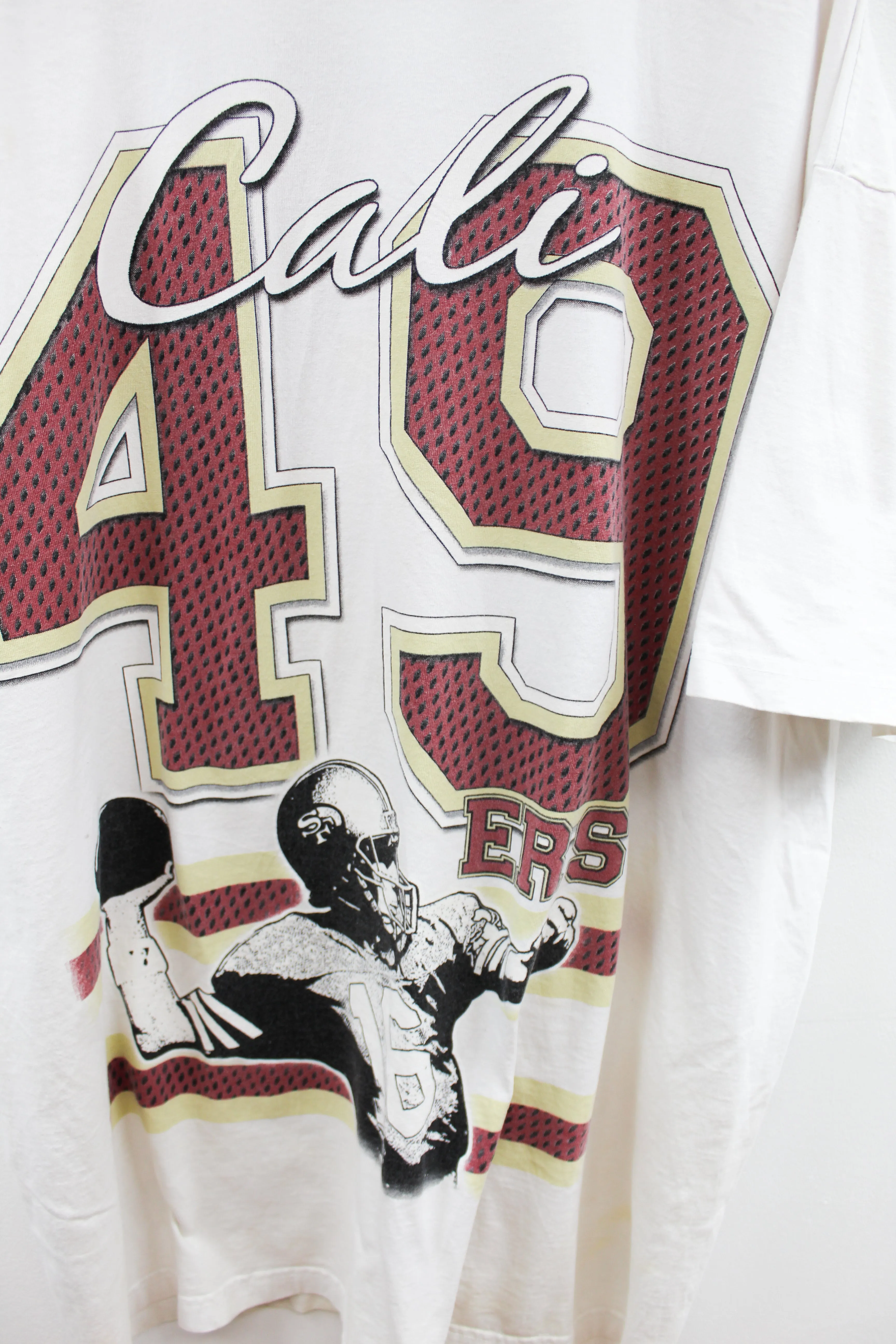 X - Vintage NFL San Francisco 49ers Joe Montana Graphic Tee sold by HG Vintage product image thumbnail 2