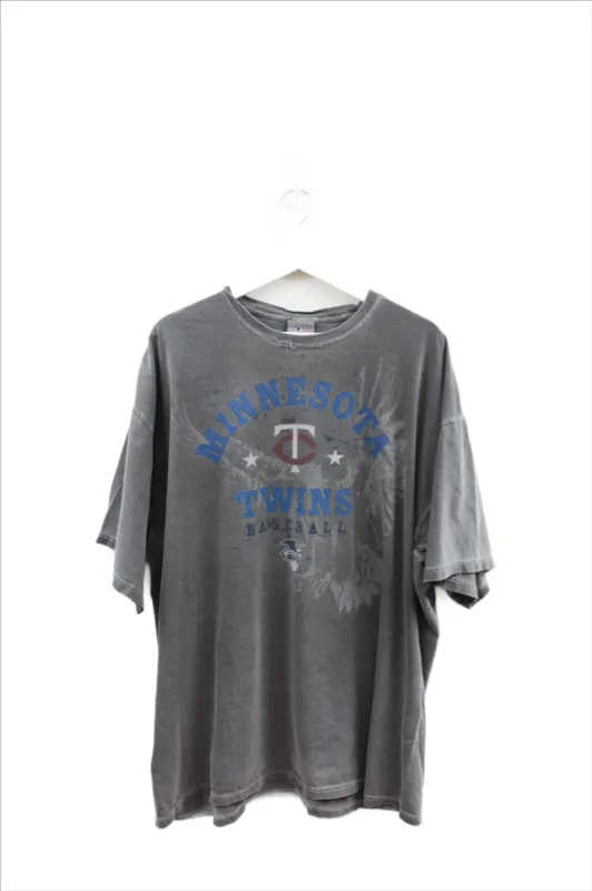 X - Vintage MLB Minnesota Twins Logo Tee sold by HG Vintage