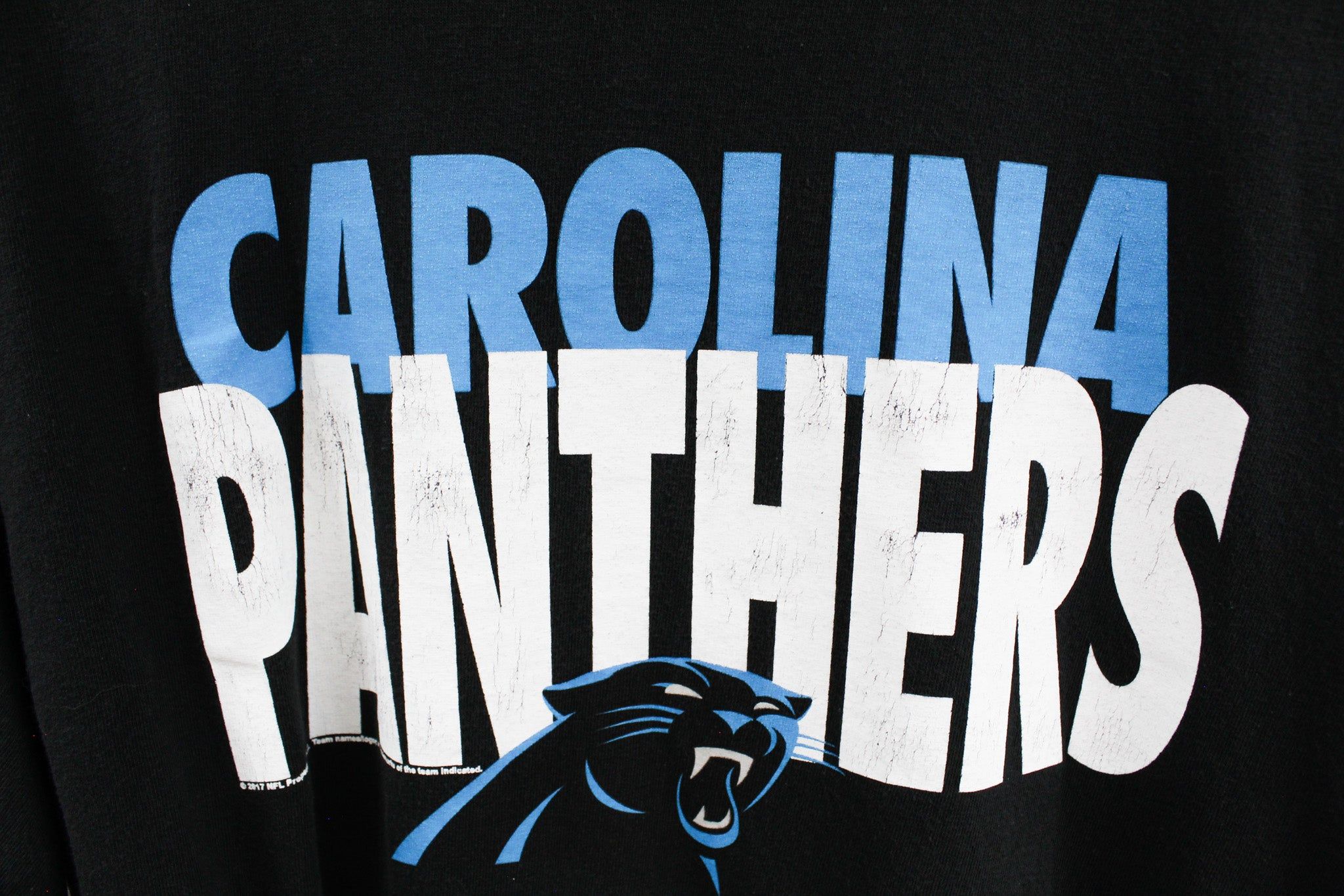 NFL Carolina Panthers Logo Tee sold by HG Vintage product image thumbnail 2