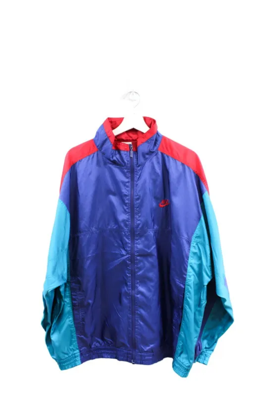 Z - Vintage Nike Windbreaker Red/Blue sold by HG Vintage