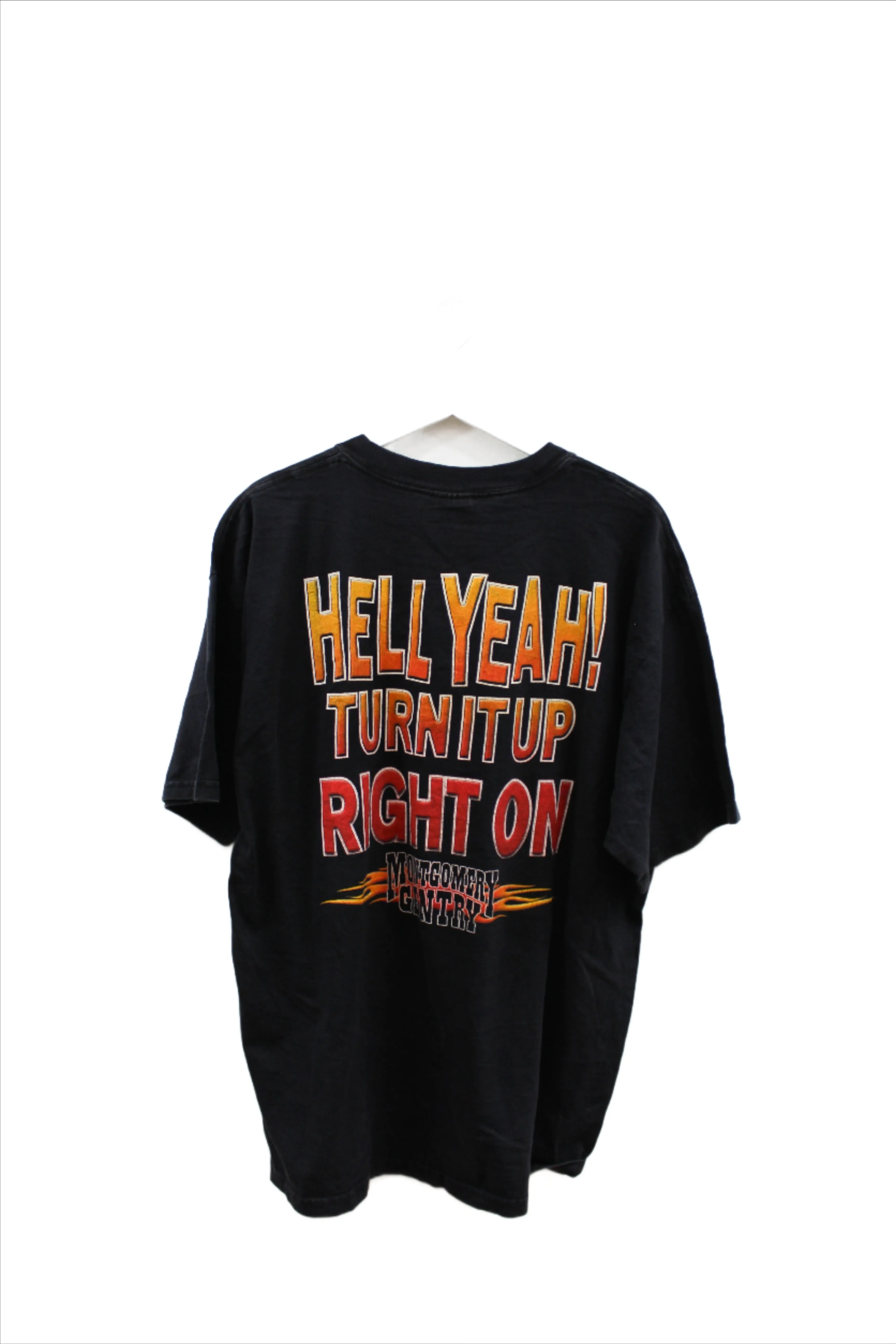 X - Vintage 2004 Montgomery Gentry Hell Yeah! Turn It Right On Tee sold by HG Vintage product image thumbnail 5