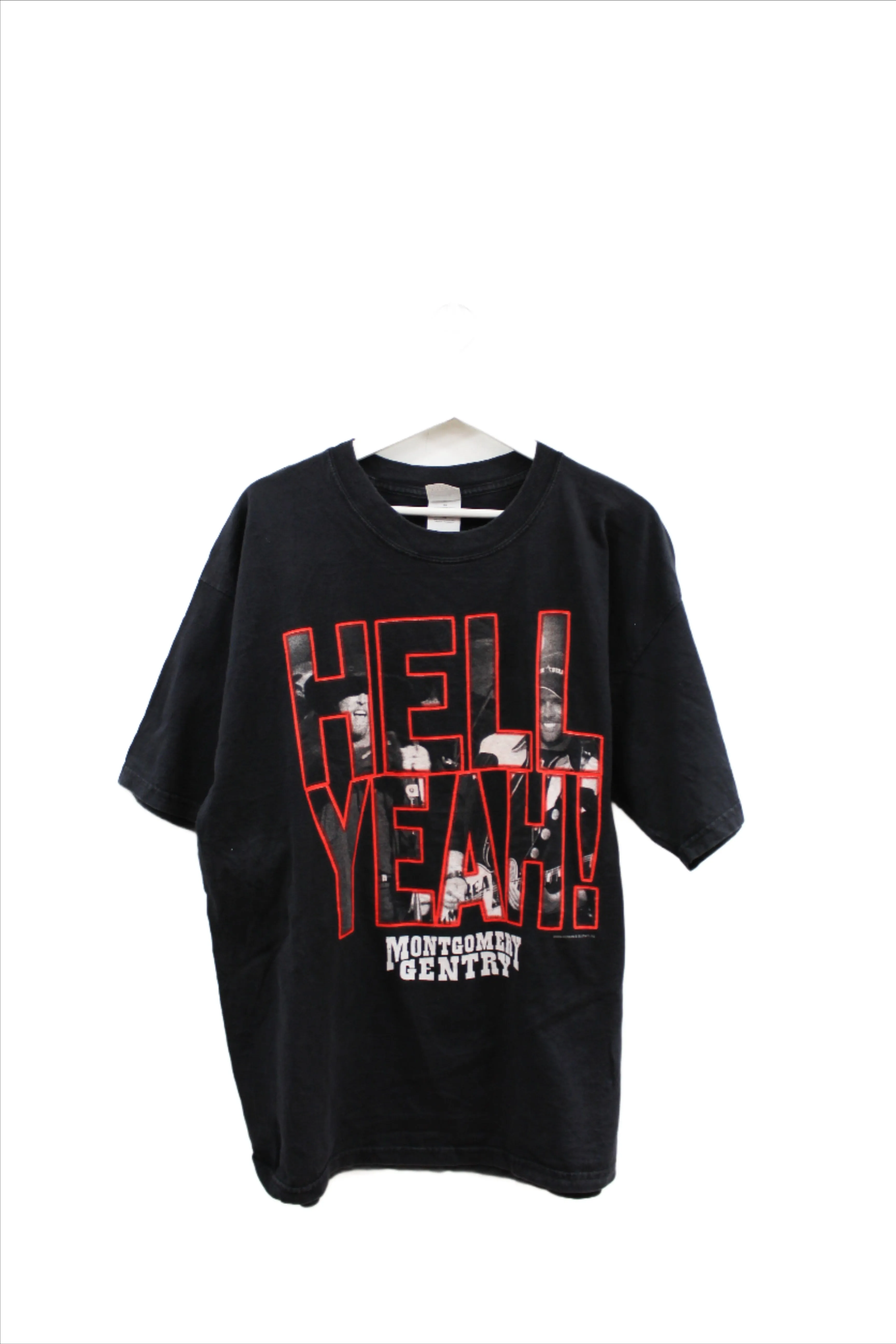 X - Vintage 2004 Montgomery Gentry Hell Yeah! Turn It Right On Tee sold by HG Vintage