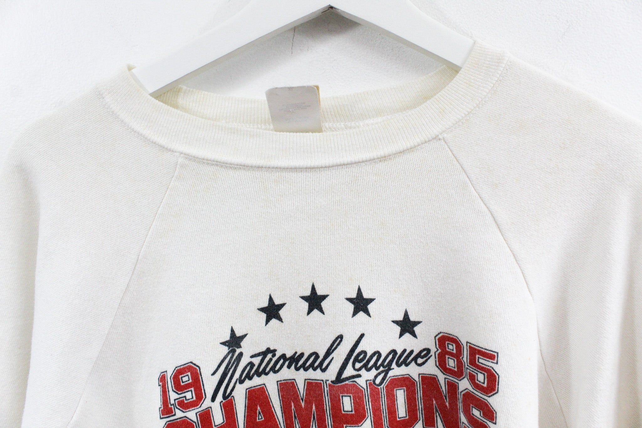 Vintage Logo 7 MLB 1985 St Louis Cardinals National League Champions Crewneck sold by HG Vintage product image thumbnail 3