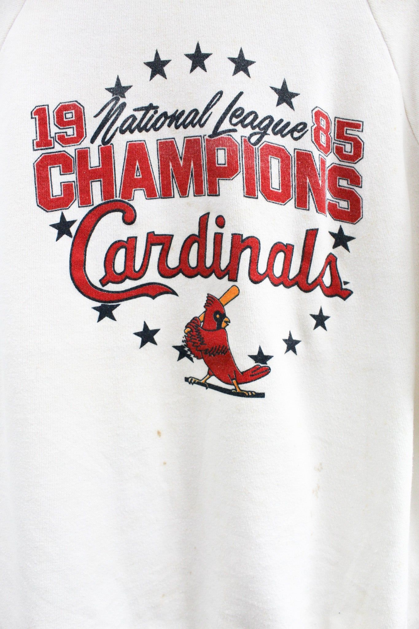 Vintage Logo 7 MLB 1985 St Louis Cardinals National League Champions Crewneck sold by HG Vintage product image thumbnail 2