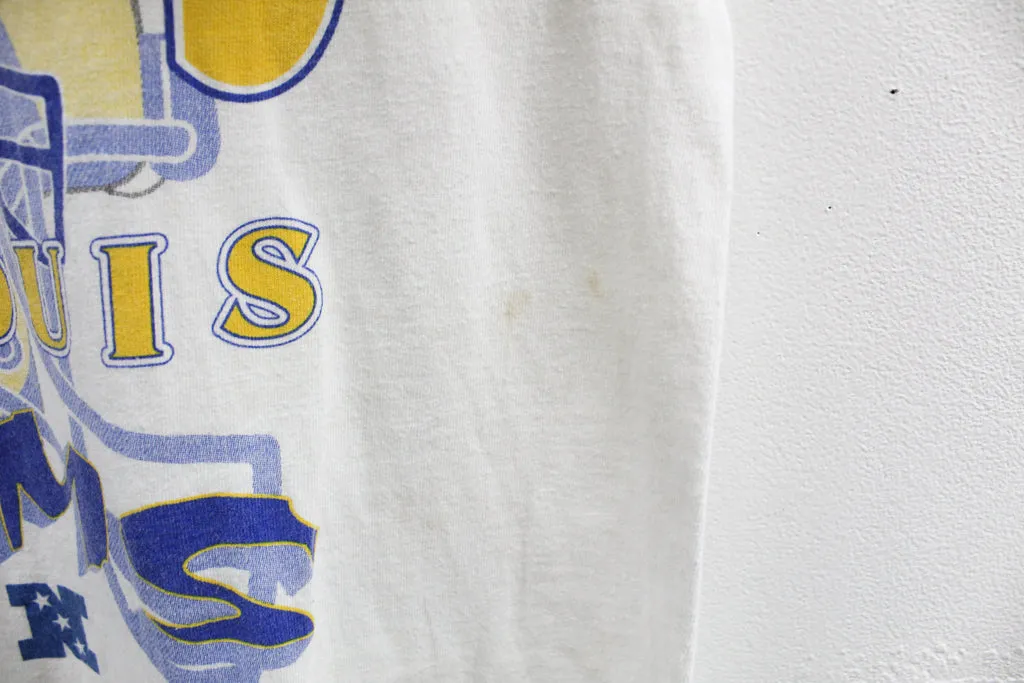 Z- Vintage 1999 St Louis Rams NFC West Champs NFL Hanes Tee sold by HG Vintage product image thumbnail 3