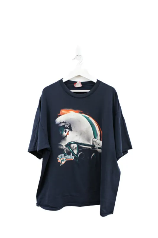 Z - Vintage 90s NFL Miami Dolphins Helmet Tee sold by HG Vintage