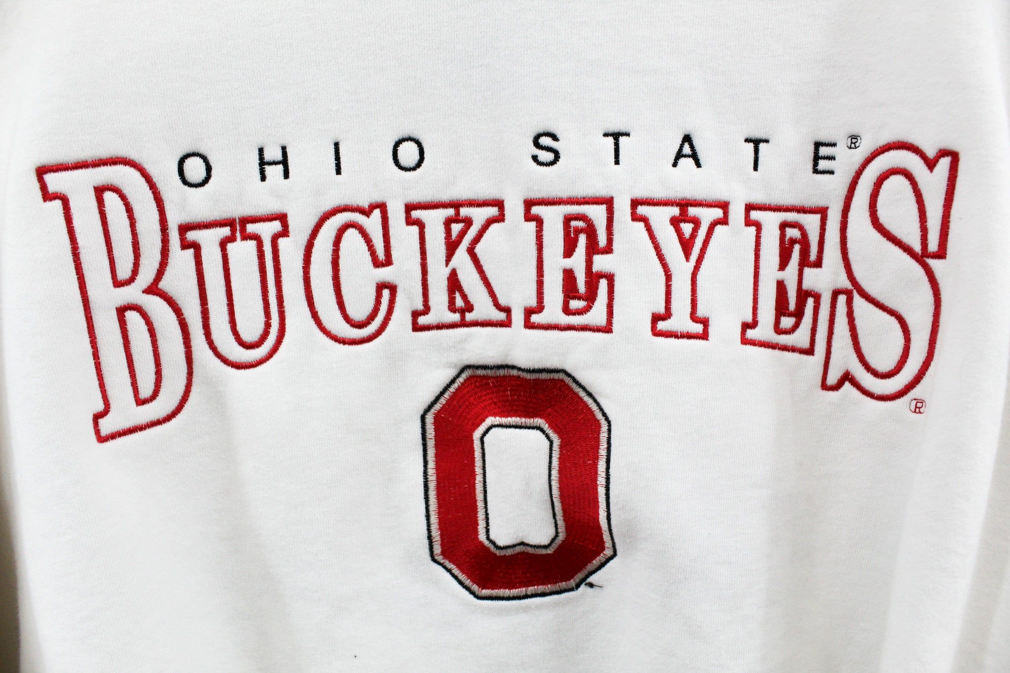 Vintage Ohio State University Buckeyes Embroidered Logo Crewneck sold by HG Vintage product image thumbnail 2