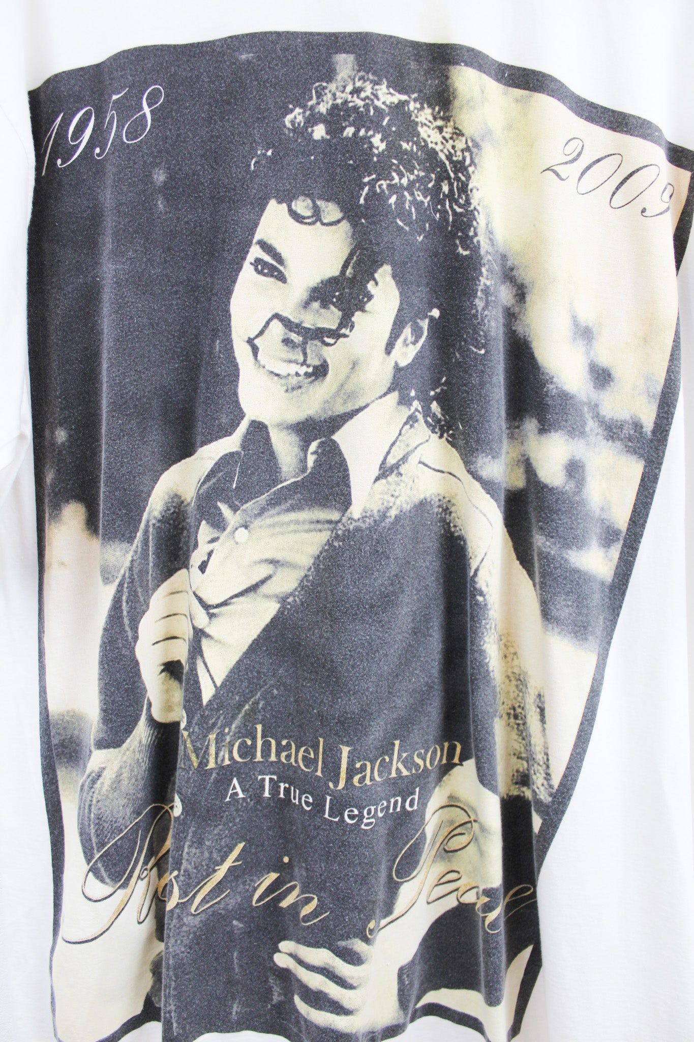 Michael Jackson Tribute Picture Tee sold by HG Vintage product image thumbnail 2