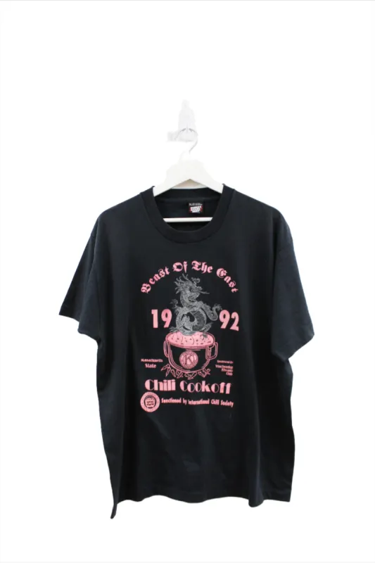 Z - Vintage Single Stitch 1992 Beast Of The East Chili Cook Off Screen Star Tag Tee sold by HG Vintage