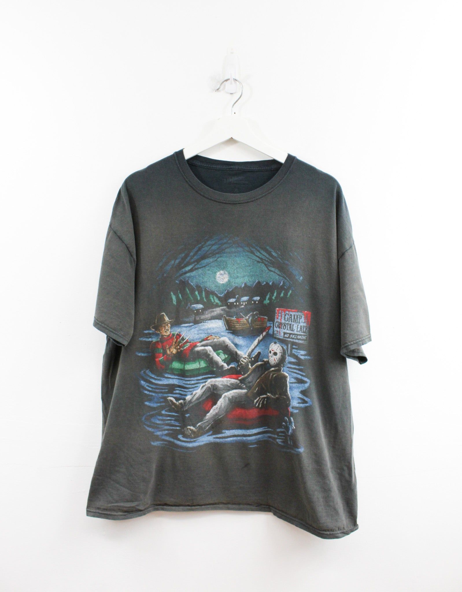 Freddy Krueger & Jason Voorhees Crystal Lake Tee sold by HG Vintage