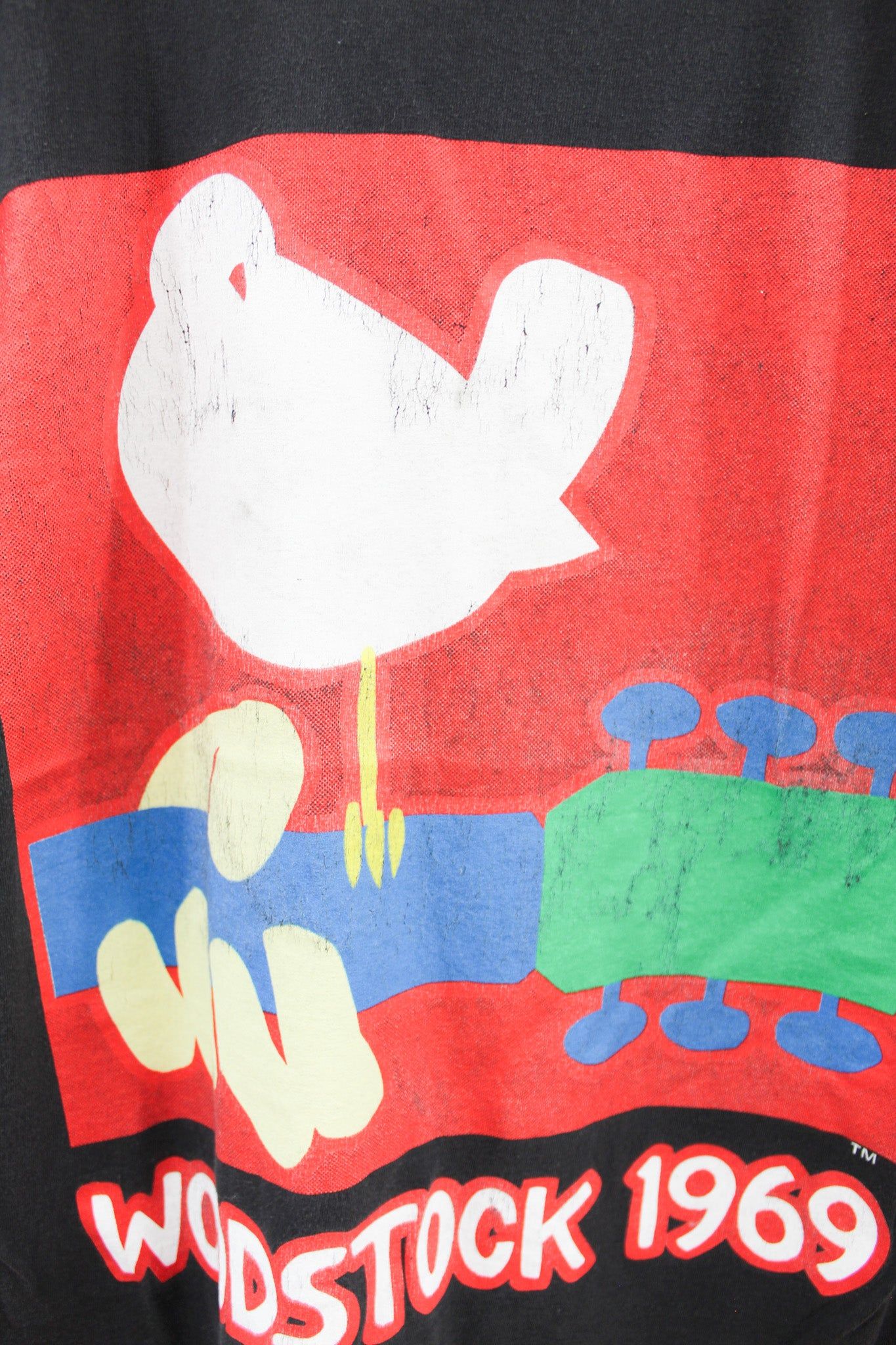 CC- Vintage 1969 Woodstock Logo Gem Tag Single Stitch Tee sold by HG Vintage product image thumbnail 2