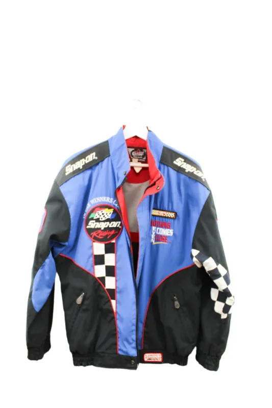 Z - Vintage Choko Snap On Racing Nylon Windbreaker made by Nascar
