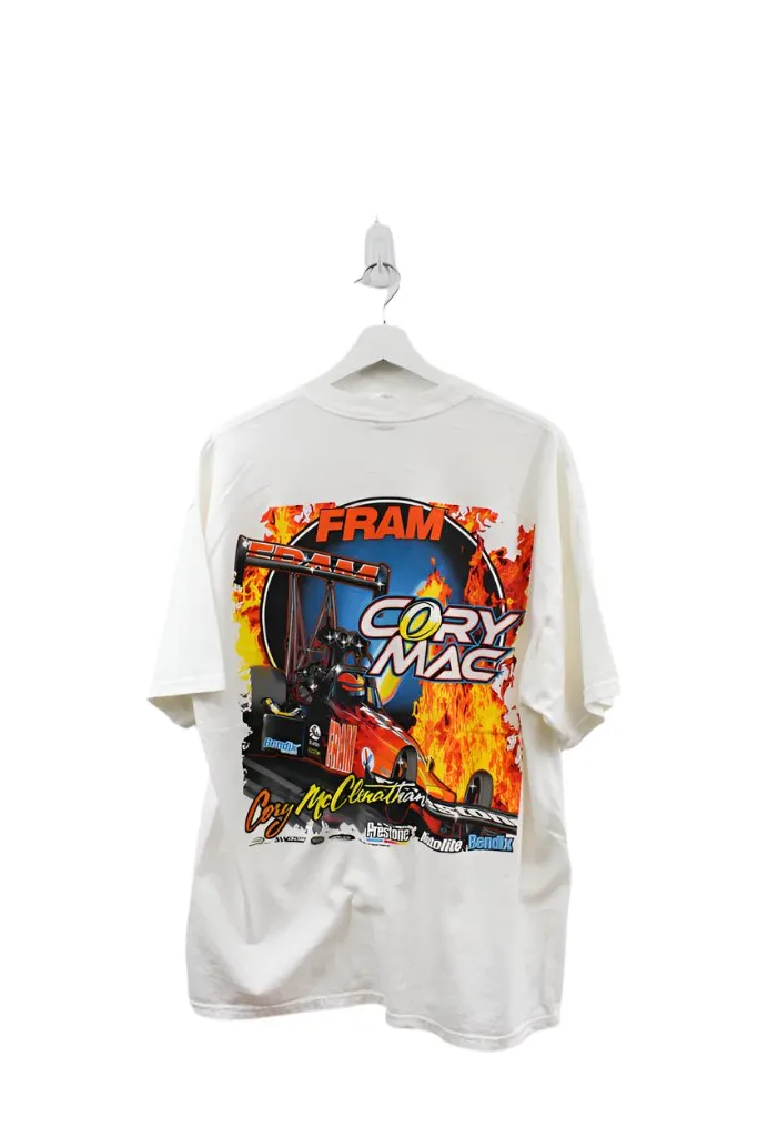 Z- Vintage 2006 Nascar Fram Cory McClenathan Car Graphic Tee sold by HG Vintage product image thumbnail 4