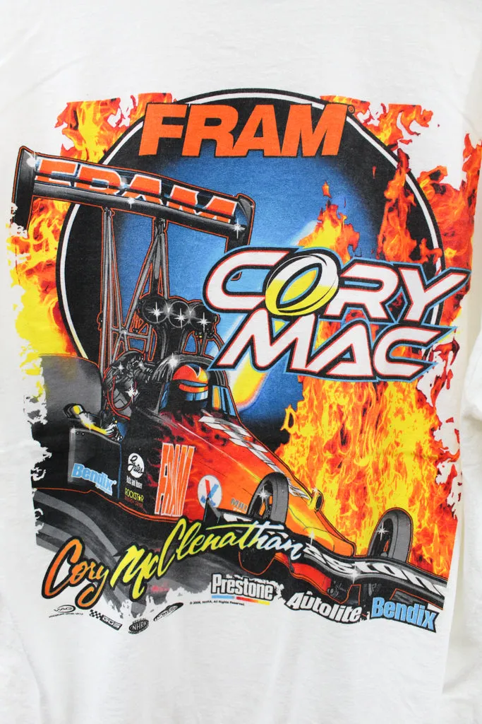 Z- Vintage 2006 Nascar Fram Cory McClenathan Car Graphic Tee sold by HG Vintage product image thumbnail 5