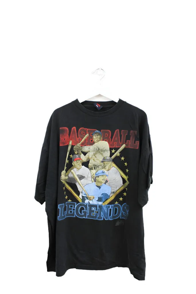 Z - Vintage MLB Baseball Legends Picture Graphic Tee sold by HG Vintage