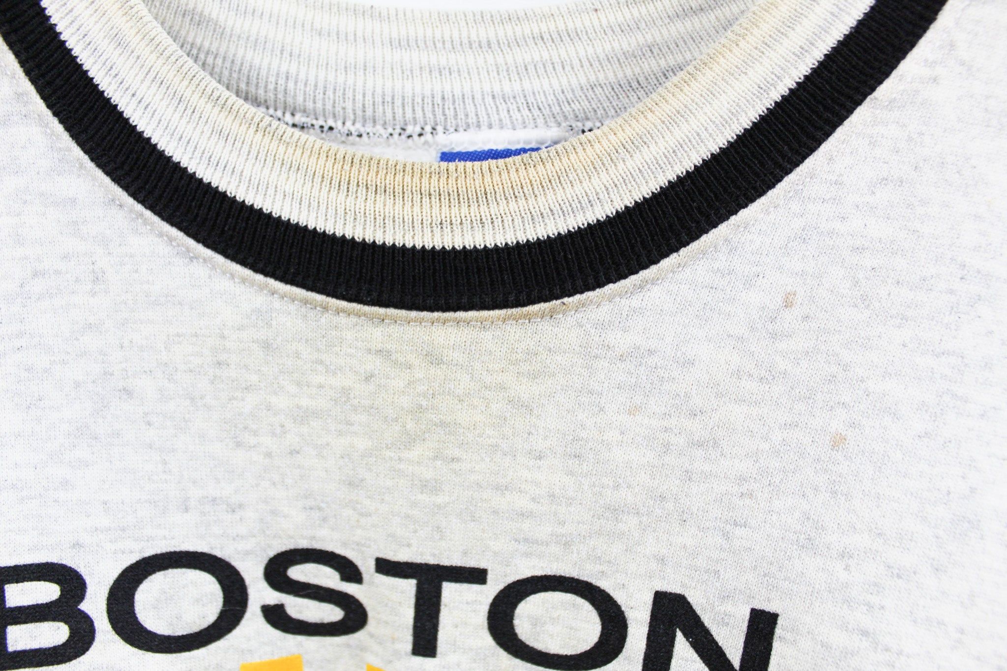 NHL Boston Bruins Logo Crewneck sold by HG Vintage product image thumbnail 3