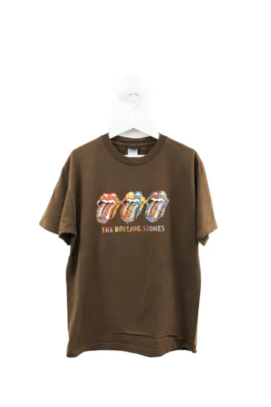 Z- Vintage 2005 The Rolling Stones Tongue Logo & Script Tee sold by HG Vintage