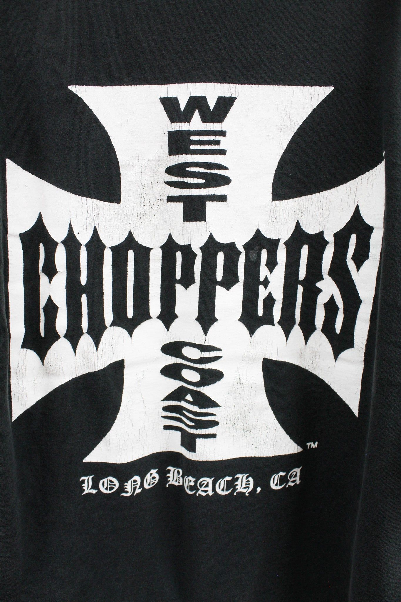 West Coast Choppers Long Beach Logo Long Sleeve Tee sold by HG Vintage product image thumbnail 5