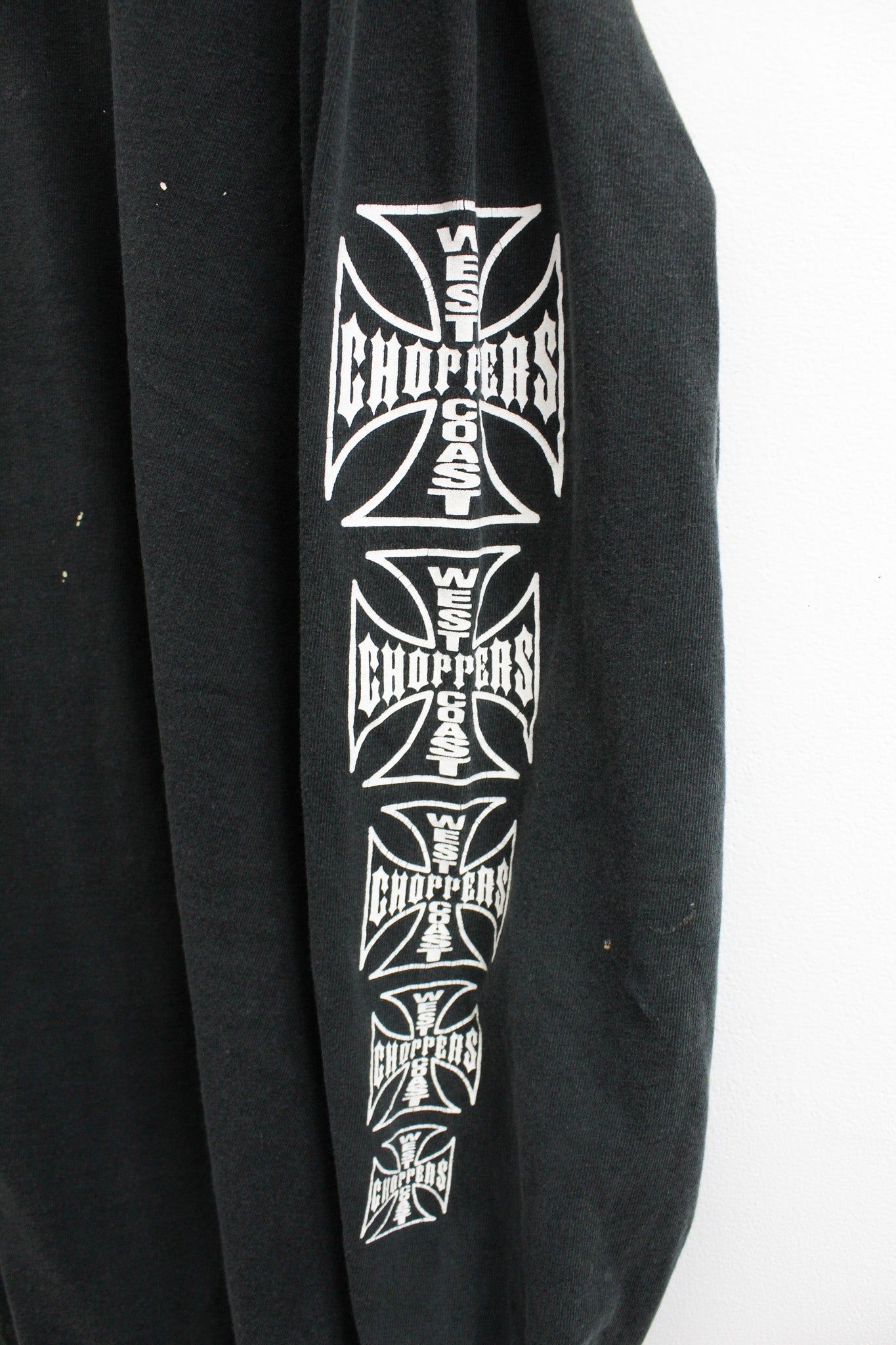 West Coast Choppers Long Beach Logo Long Sleeve Tee sold by HG Vintage product image thumbnail 3