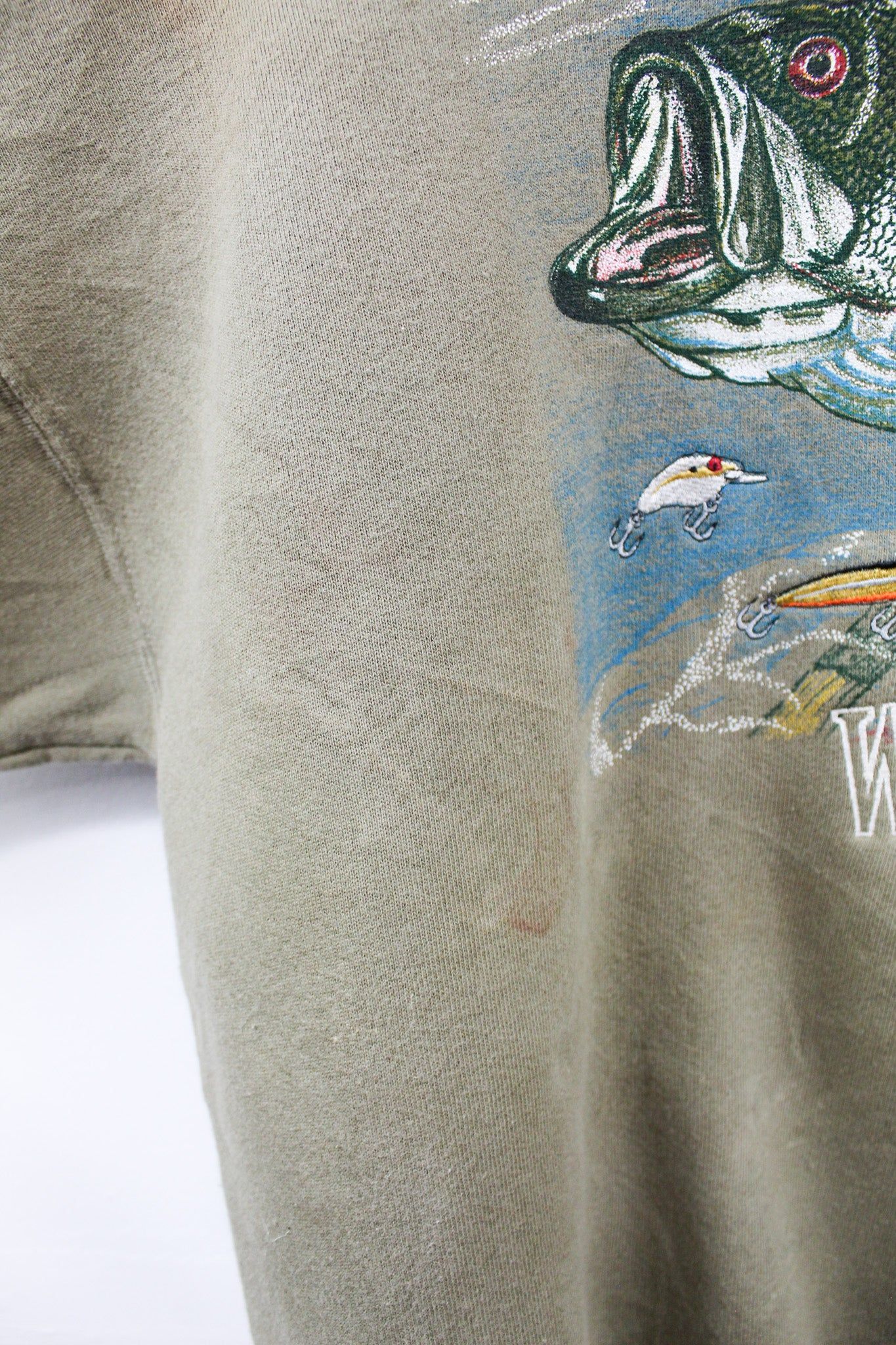 Vintage American Angler Embroidered Fish Crewneck sold by HG Vintage product image thumbnail 3