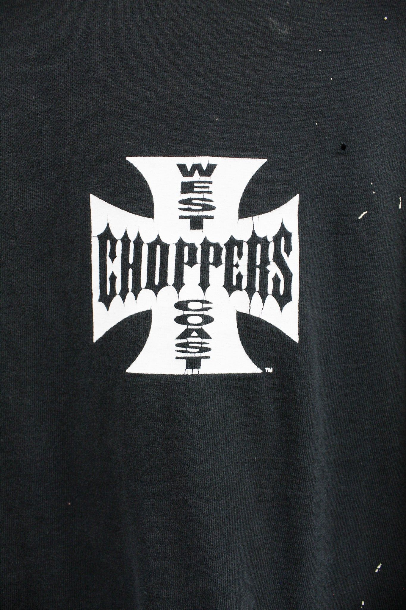 West Coast Choppers Long Beach Logo Long Sleeve Tee sold by HG Vintage product image thumbnail 2