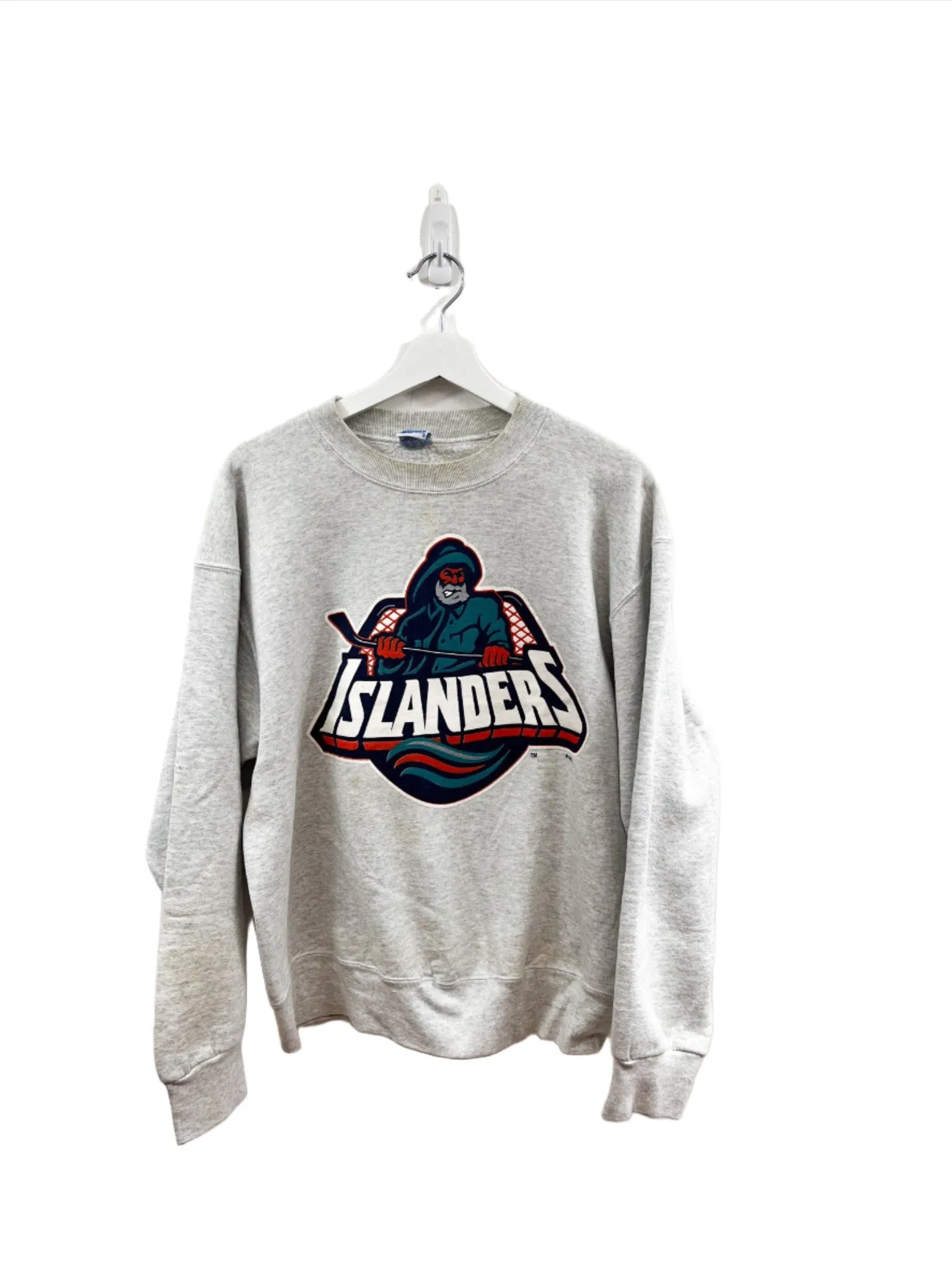X - Vintage NHL New York Islanders Graphic Crewneck sold by HG Vintage