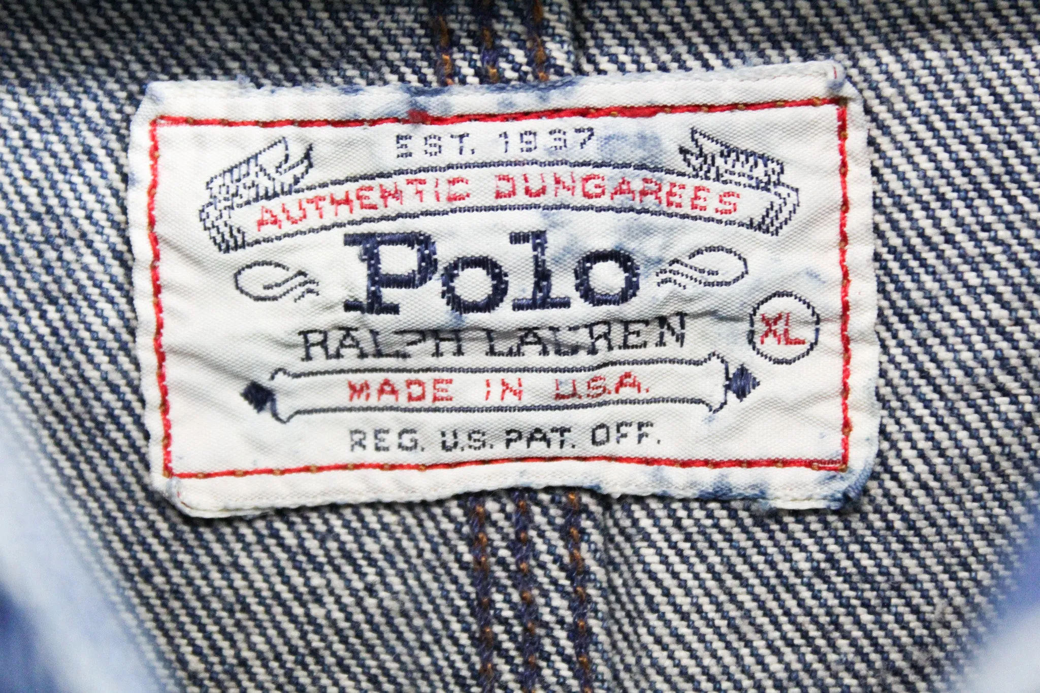 Vintage Polo Ralph Lauren Denim Jacket sold by HG Vintage product image thumbnail 2