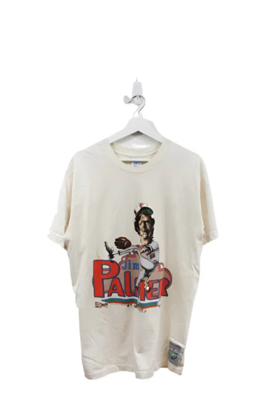 Z - Vintage 1990 MLB Jim Palmer Caricature Tee sold by HG Vintage