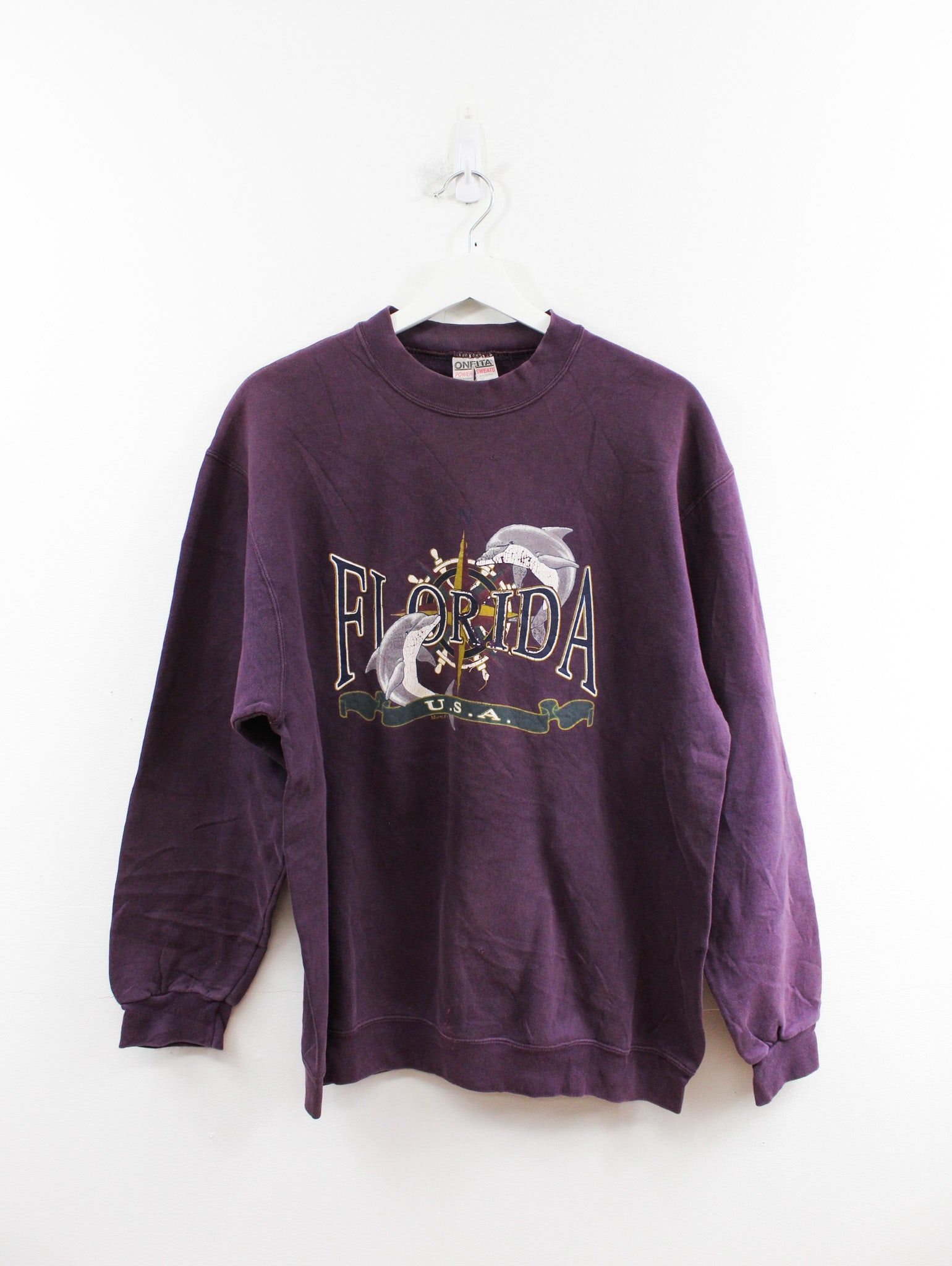 Vintage Florida & Dolphins Crewneck sold by HG Vintage