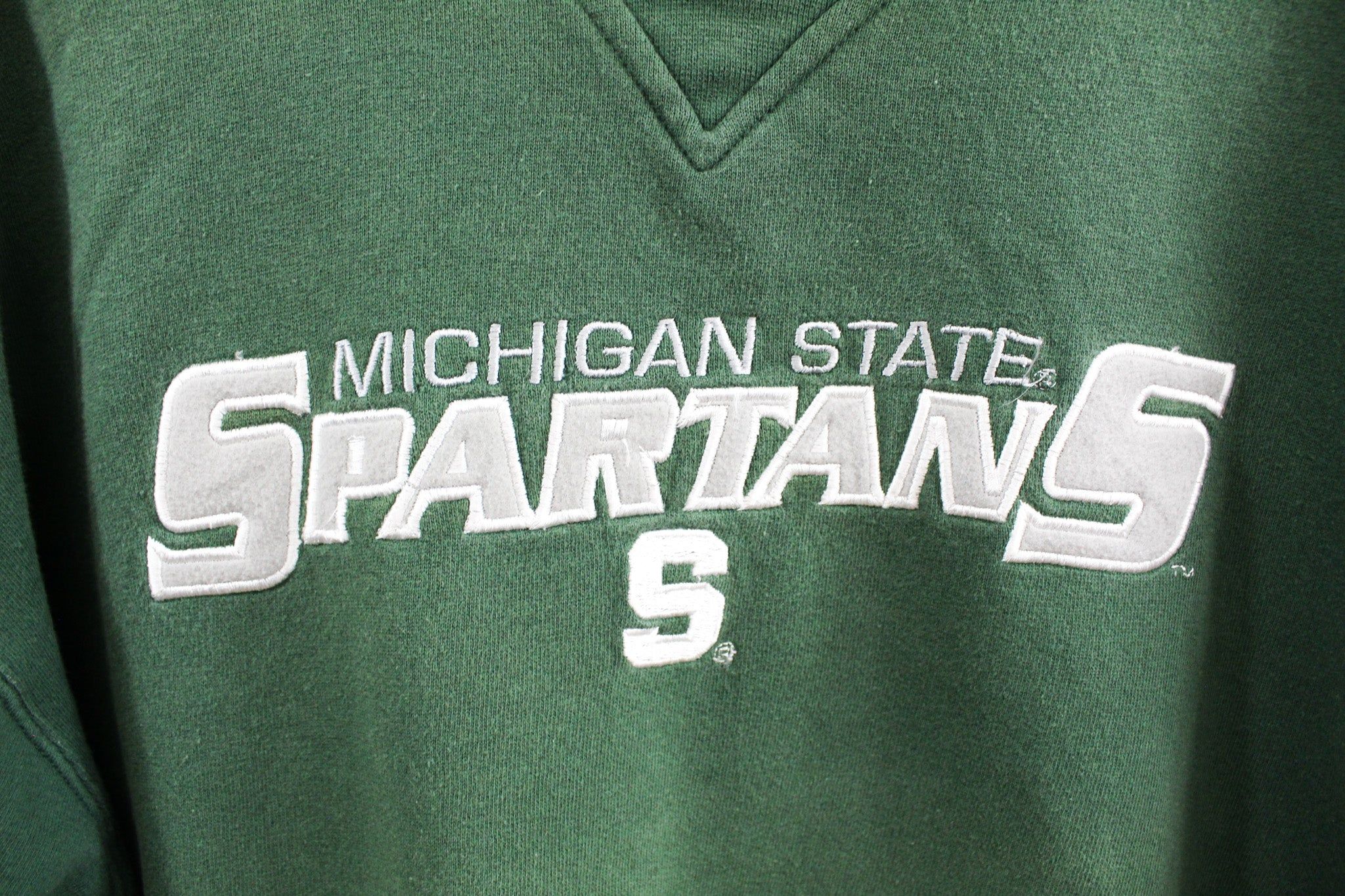 Vintage Starter Michigan State Spartans Embroidered Script Crewneck sold by HG Vintage product image thumbnail 2