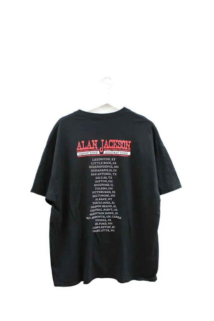 Z - Alan Jackson 2018 Honky Tonk Highway Tour Tee sold by HG Vintage product image thumbnail 3