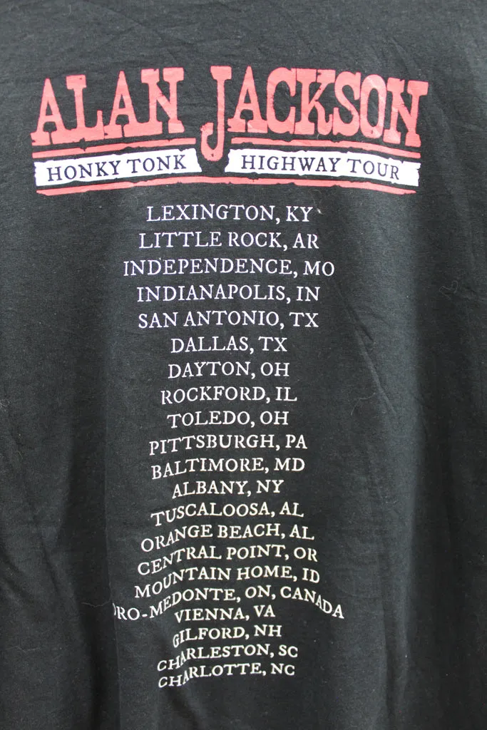 Z - Alan Jackson 2018 Honky Tonk Highway Tour Tee sold by HG Vintage product image thumbnail 4