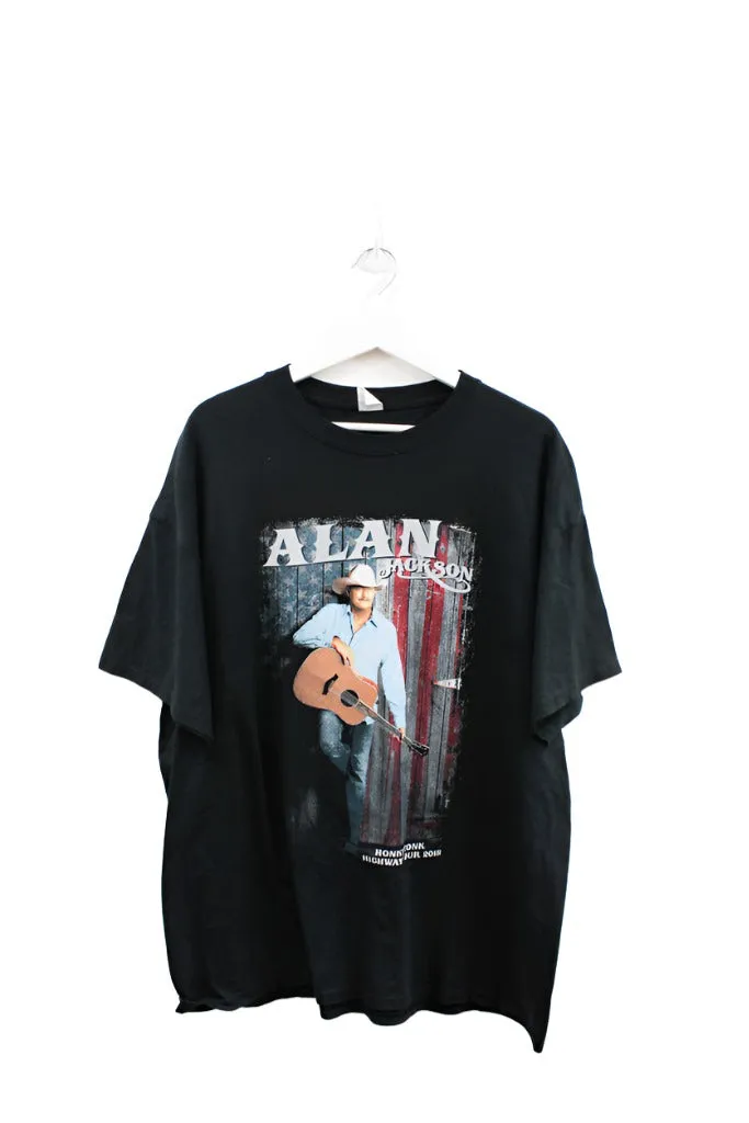 Z - Alan Jackson 2018 Honky Tonk Highway Tour Tee sold by HG Vintage