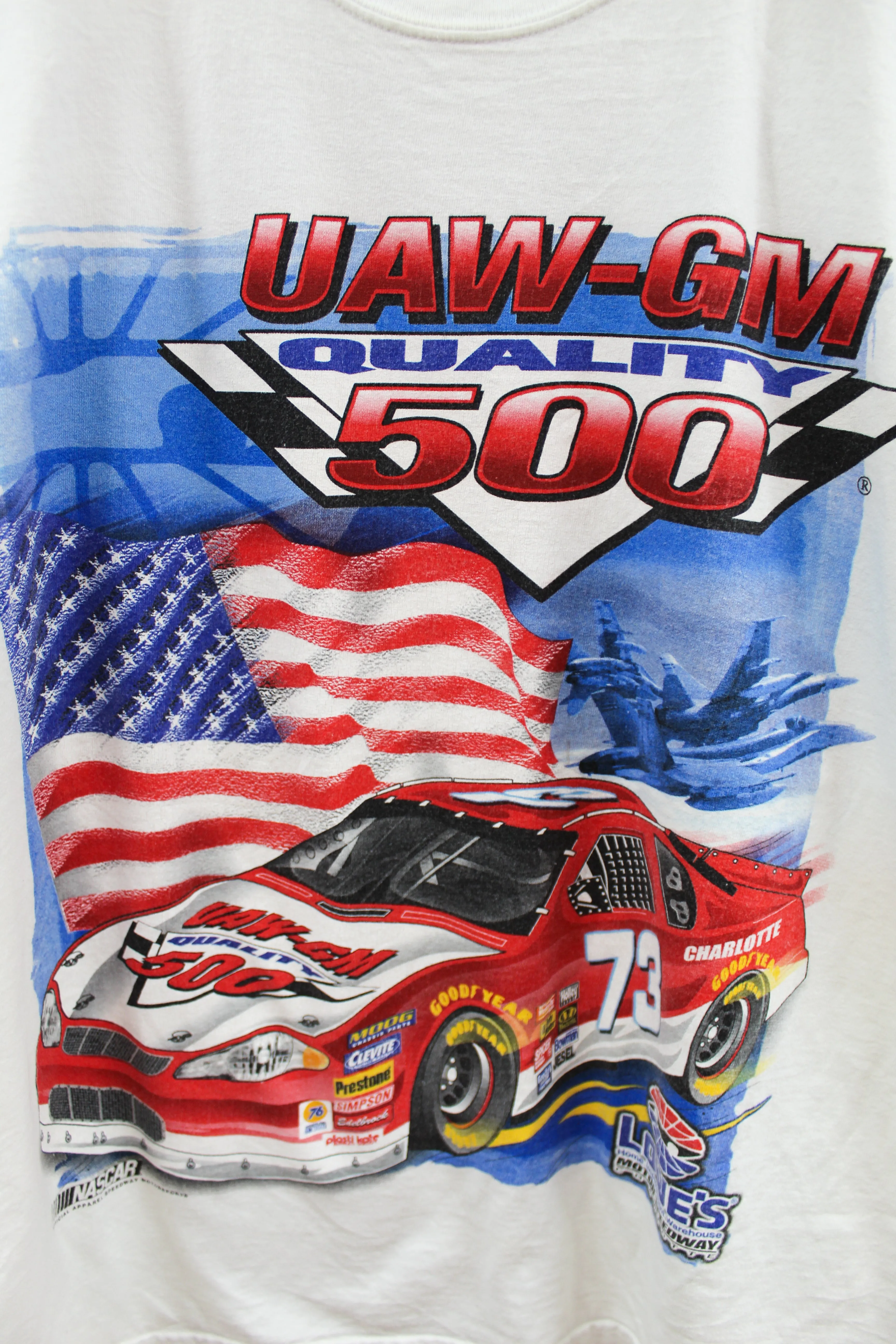 Z - Nascar UAW-GM Quality 500 #73 Car Tee sold by HG Vintage product image thumbnail 2