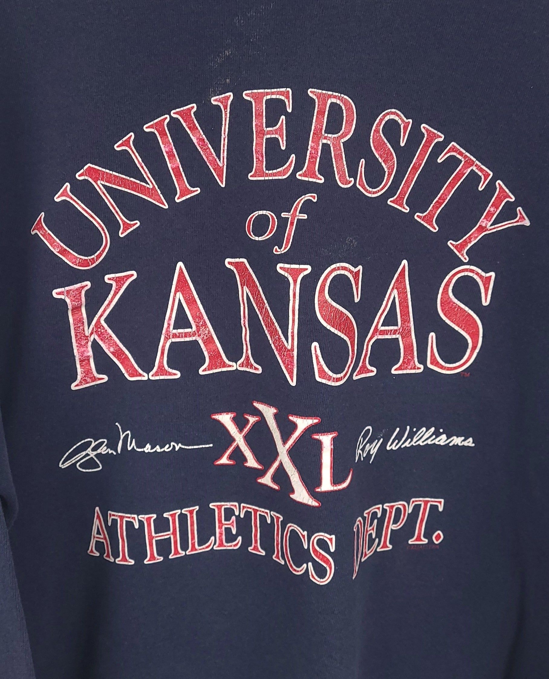 University of Kansas Athletics Made in USA Crewneck sold by HG Vintage product image thumbnail 2
