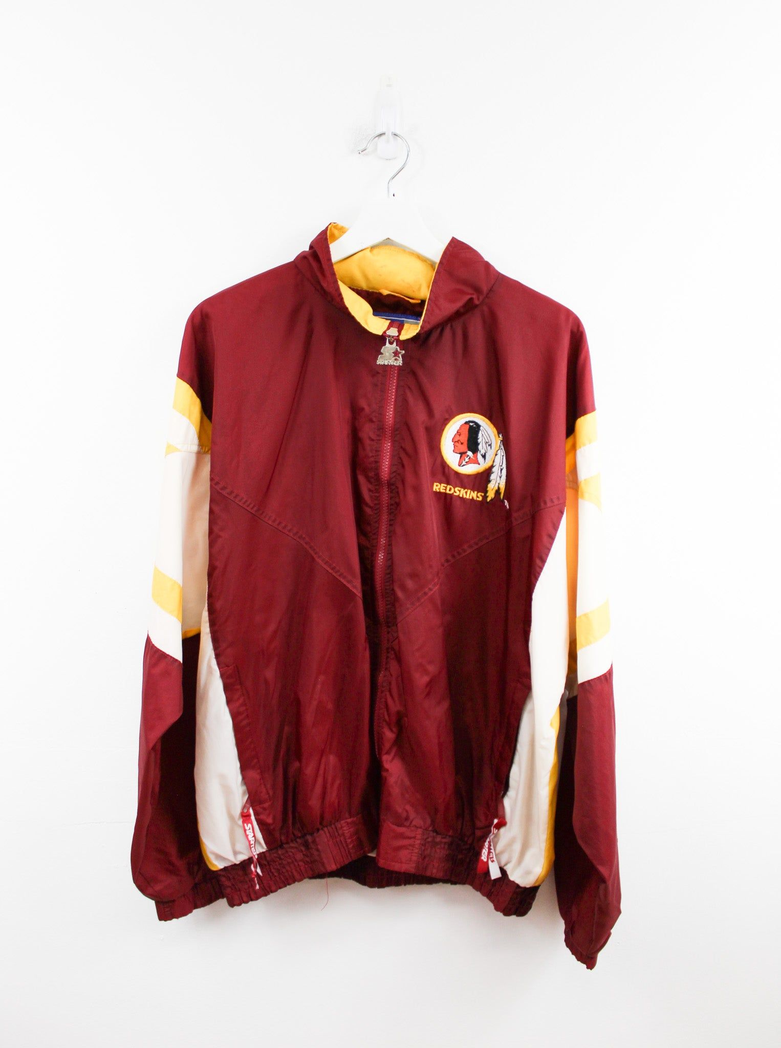 Vintage Starter X NFL Washington Football Team Windbreaker sold by HG Vintage