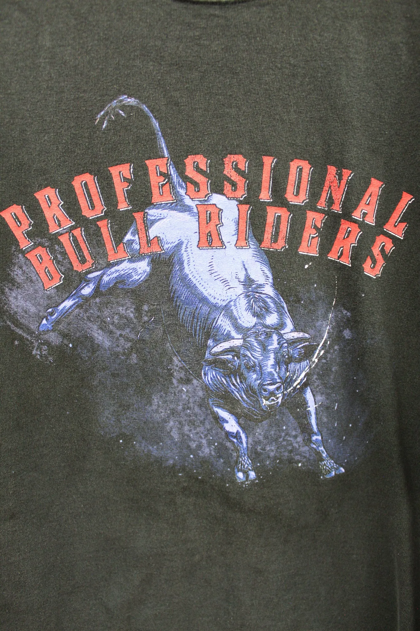 X - 2018 Professional Bull Rider Velocity Tour Tee sold by HG Vintage product image thumbnail 2
