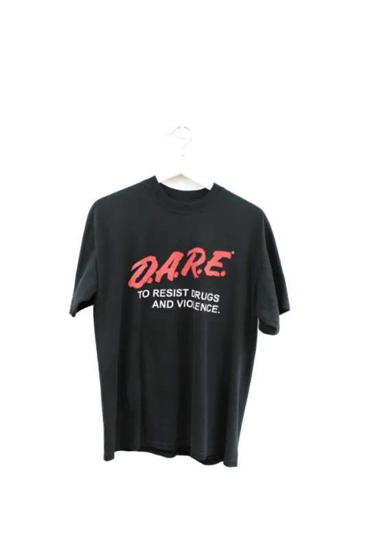 Z - Vintage Dare Logo Gildan Tag Tee sold by HG Vintage