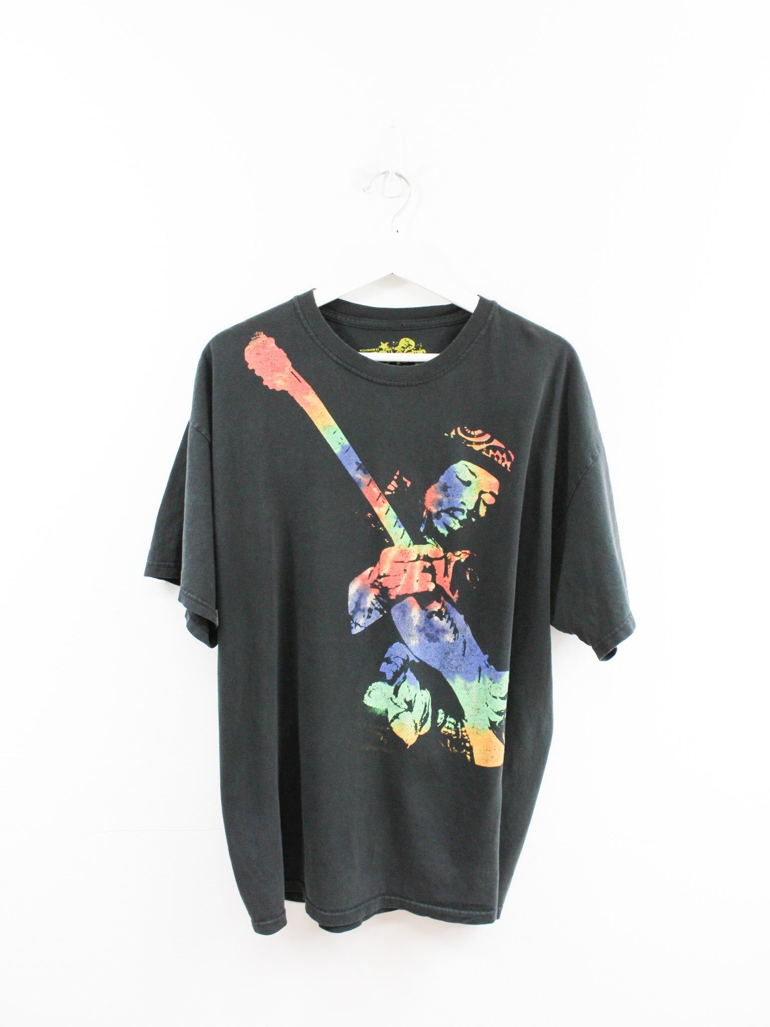 Jimi Hendrix Rainbow Picture Tee sold by HG Vintage